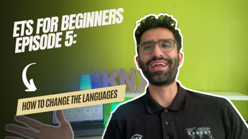 ETS para principiantes Episodio 5 :  Cómo cambiar las lenguas